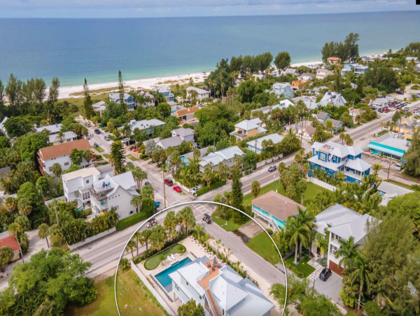 Luxury rental home one block to beach